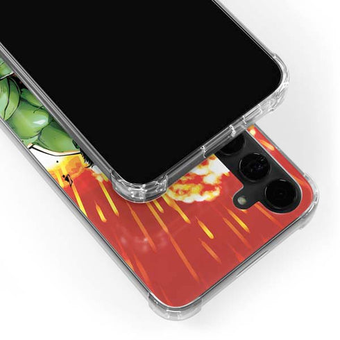 Marvel Avengers Assemble Hulk Galaxy S24 Plus Clear Case